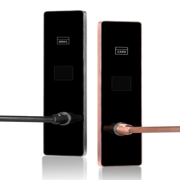 Quality Digital Hotel Smart Management System Key Card Door Locks Room Electric Door Lock for sale