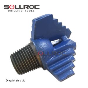 Buy cheap 6 5/8'' API REG 3 4 Wing TC Step Drag Bits For Water Well Drilling from wholesalers