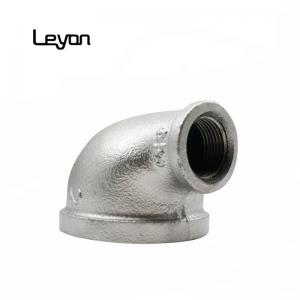 Buy cheap 1/2" Galvanized Cast Malleable Iron Elbow Threaded 90 Degree Reducing Elbow product