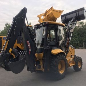 Buy cheap 7.3T Heavy Earth Moving Machinery , Backhoe Loader WZ30-25  With 0.3m Digger Capacity from wholesalers