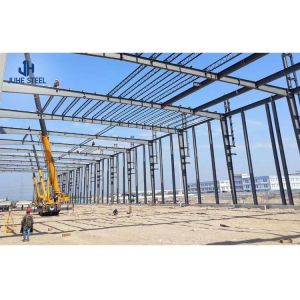 Prefab Modular Steel Structure Metal Warehouse Building Construction Materials