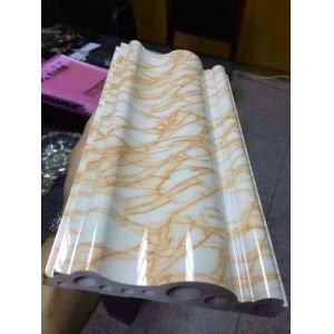 Buy cheap Marble Profile Wood Plastic Composite Extrusion Line , PVC Marble Profile Machine product