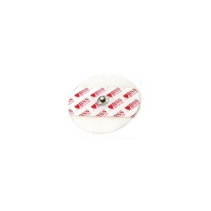 Adult Foam Disposable ECG Electrodes Round AG/AGCI Sensor 50mm Conductive