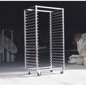 Buy cheap Smooth Functioning Baking Tray Trolley Removable Bakery Drying Rack For 32 Layers from wholesalers