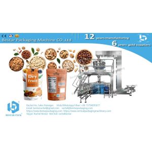 China Nuts dry fruits doypack packaging machine with automatic weighing on sale