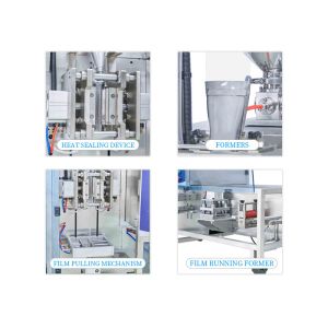 Irregular Shaped Shampoo Pouch Vertical Packing Machine 800KG 200mm PLC