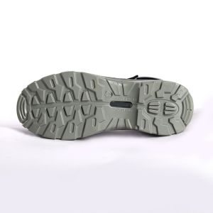 Buy cheap Factory Genuine Leather Breathable Work Boots with Mesh Lining and EVA Insole Safety Shoes from wholesalers