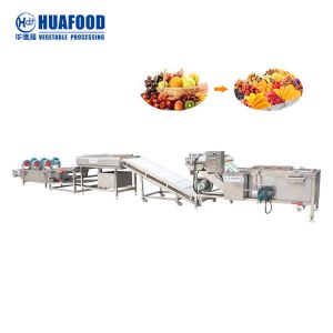 Buy cheap Fruit Washer / Vegetable Washing Machine Clean Vegetable Processing Line Fruit Sorting Machine from wholesalers