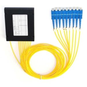 Buy cheap Fiber Optic SC APC/UPC PLC Splitter 1x8/1x16/1x32 G657A1 G657A2 1270-1610nm CWDM ABS Box from wholesalers