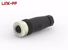Buy cheap A Coding T4110001041-000 M12 Female Connectors Screw Terminal product