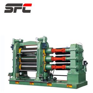 Buy cheap SFC XY-3-1400 CE Certified 1400mm 3-Roll Rubber Calender Machine Fully Automatic With PLC Control For Precision Rolling from wholesalers