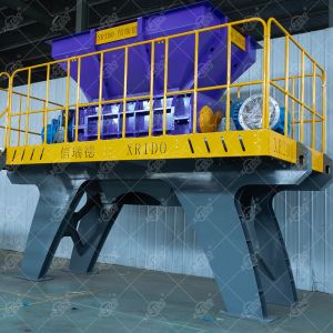 Buy cheap Mobile Double-Shaft Waste Shredder for Plastic and Metal from wholesalers