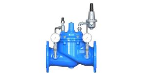 Buy cheap Epoxy Coated Water Pressure Reducing Valve With SS304 Pilot And Pressure Gauge Kit product
