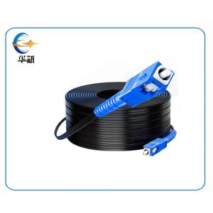 China Indoor SM Pre connectorized drop cable G657A on sale