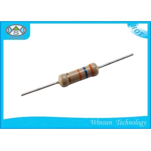 High Precision Carbon Film Resistor 1 Ohm 5 Watt Resistor With Epoxy Resin