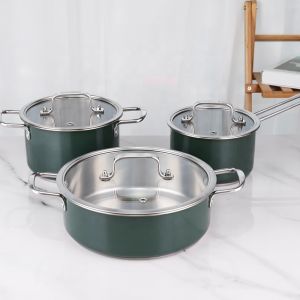 Buy cheap Kitchen Set Stainless Steel Cookware Set OEM ODM Color 3pcs from wholesalers