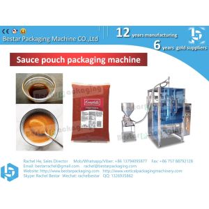 liquid packing machine with two cans mixing liquid packaging BSTV-650P