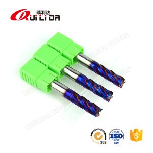 Buy cheap 2mm 10mm 1/8 5/16 Extra Long End Mill With Radius Hss HRC65 4 Flutes from wholesalers