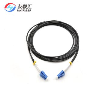 Buy cheap LC/UPC-LC/UPC G657A1 TPU 150M Tactical Armored Patch Cable from wholesalers