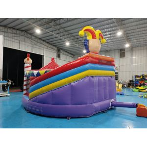 Inflatable Castle Inflatable Bounce House With Slides Clown Circus Inflatable
