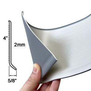 Buy cheap Vinyl PVC Stick Baseboard Trim with ISO9001 and TPR Material from wholesalers