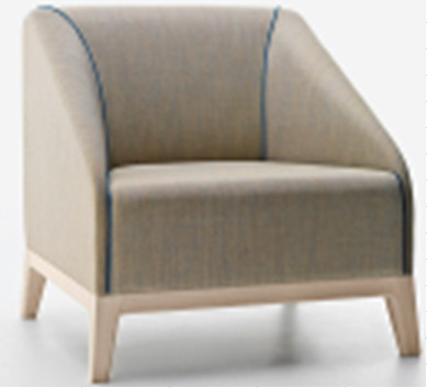 Buy cheap America style mid century home sofa with wood leg from wholesalers