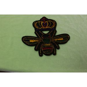 Buy cheap 12.8cm*11cm 3D Embroidery Patches , ODM Embroidered Animal Patches from wholesalers