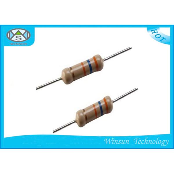 High Precision Carbon Film Resistor 1 Ohm 5 Watt Resistor With Epoxy Resin