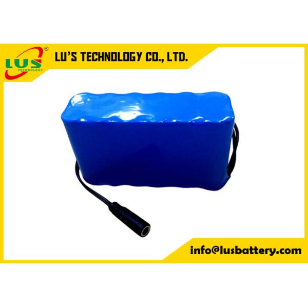 Buy cheap Lithium Battery 12v 9600mAh 3S3P 18650 Lithium Ion Battery Pack Portable Rechargeable DC Connector from wholesalers