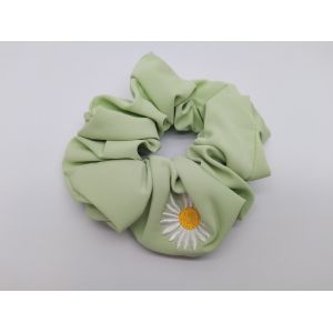 Buy cheap Unique Fabric Hair Ties Soft Fabric Scrunchie With Daisy Pattern from wholesalers
