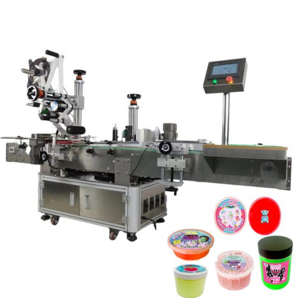 Double Side Adhesive Labeler for Round Bottles Provided Video Outgoing