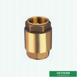 Buy cheap Customized Heavier Type Non Return One Way In-Line Brass Spring Check Valve With Plastic Pin from wholesalers