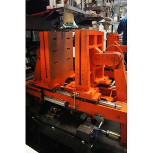 Buy cheap Double station extrusion blow moulding machine max production volume 2L model MP55DF from wholesalers