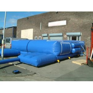 Printing Inflatable Stunt Bag Mat Big Jump Air Bag Activities
