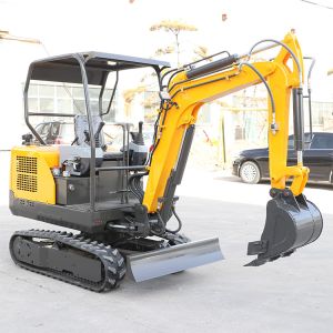 Buy cheap Crawler Mini Hydraulic Excavator Boom Swing 2T Mini Digger With Changchai Engine product