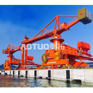Buy cheap 500DWT-100000DWT Orbital Mobile Screw Unloader Efficient Environmentally Friendly from wholesalers