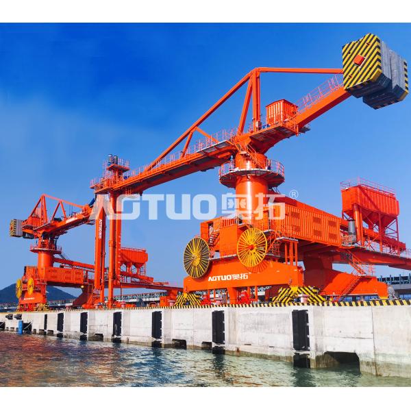 Quality 500DWT-100000DWT Orbital Mobile Screw Unloader Efficient Environmentally Friendly for sale