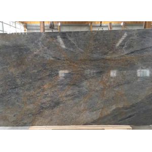 Buy cheap Henan quarry low price Golden vein blue marble 18 mm beautiful decor from wholesalers