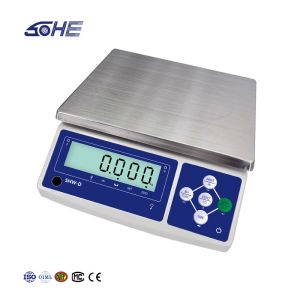 Buy cheap Customizable 15kg Capacity SHWDL-2024 Bluetooth Multifunctional Electronic Table Scale from wholesalers