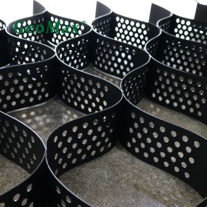 Buy cheap Black HDPE Geocell 75mm Height 445mm Welding Space For Pavement Bike Lanes Horse Paths Yards from wholesalers