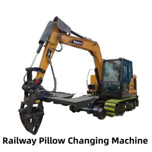 Buy cheap Customized Railway Sleeper Changing Machine Modified Excavator from wholesalers