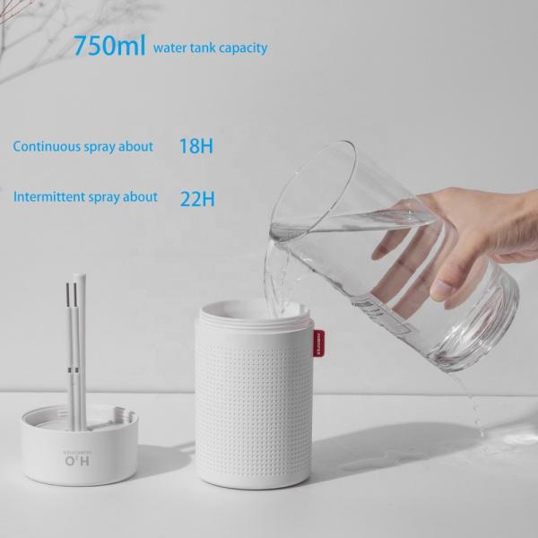 Quality 750ml Home Ultrasonic Air Humidifier Nano Atomization 2000mAh Home for sale