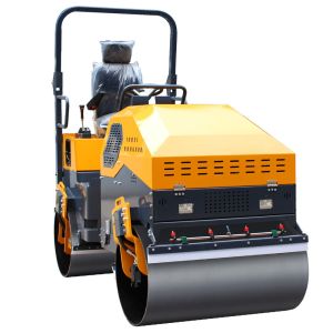 Buy cheap 16L Fuel Tank Capacity HQ-YL1200 3 Ton Vibratory Roller Compactor with Kubota Engine from wholesalers