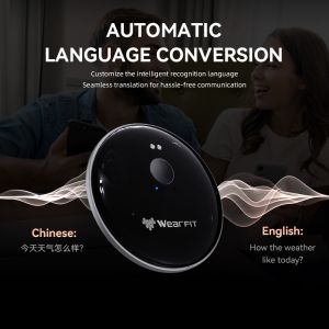 Buy cheap Smart AI Phone Assistant Language Voice Translator Bluetooth-Compatible 5.4 Real-time Face To Face AI Translator from wholesalers