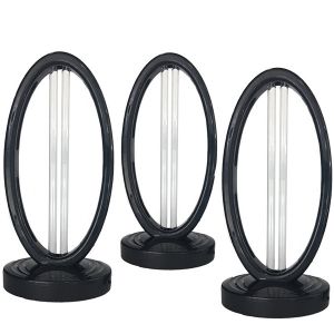 RoHS Portable UVC UV Germicidal Lamp Manual Button Mode For Home