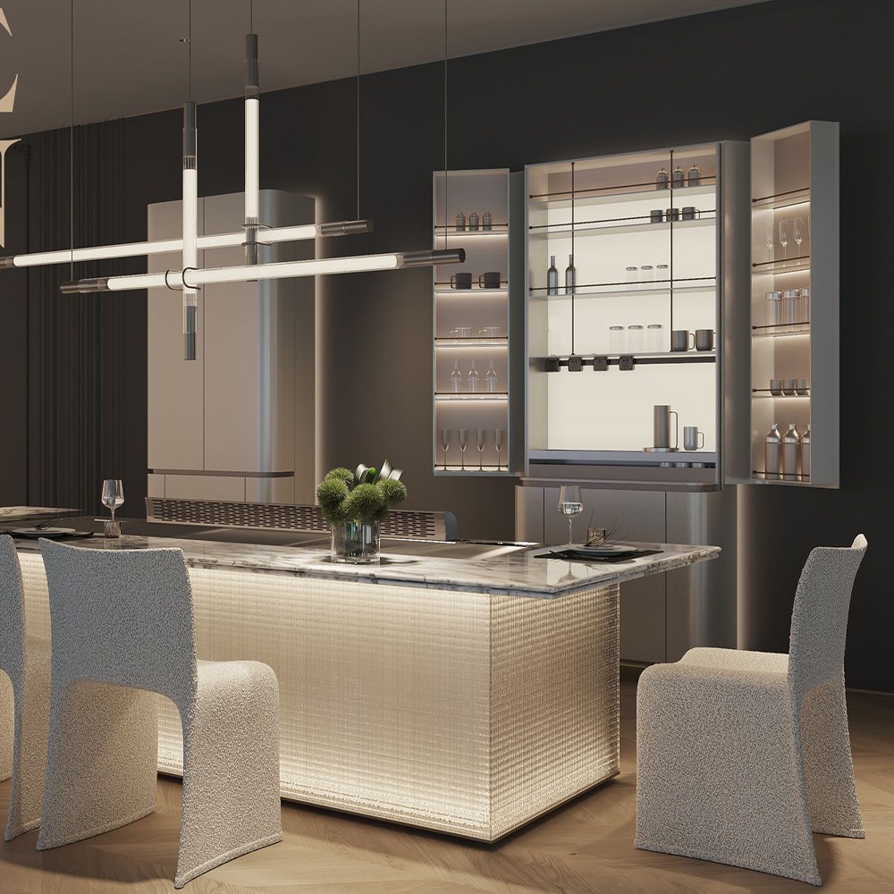 Buy cheap Tailor-Made Teppanyaki Grill Table with Free Design Consultation and Advanced Ventilation Technology from wholesalers
