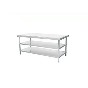 Buy cheap Firmness 3 Layers 2.03m Industrial Kitchen Tables from wholesalers
