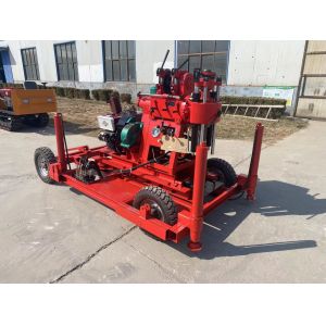 Portable Wheel Trailer Mounted Hydraulic Spt Soil Testing Investigation