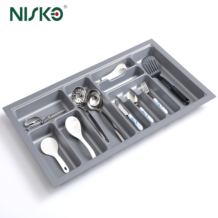 Buy cheap Kitchen Silverware Storage Cutlery Tray Box Utensil Drawer Insert For Forks Chopsticks from wholesalers