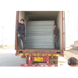Buy cheap Anti Rust Temporary Fence Panels Galvanized Construction Fencing Removable from wholesalers